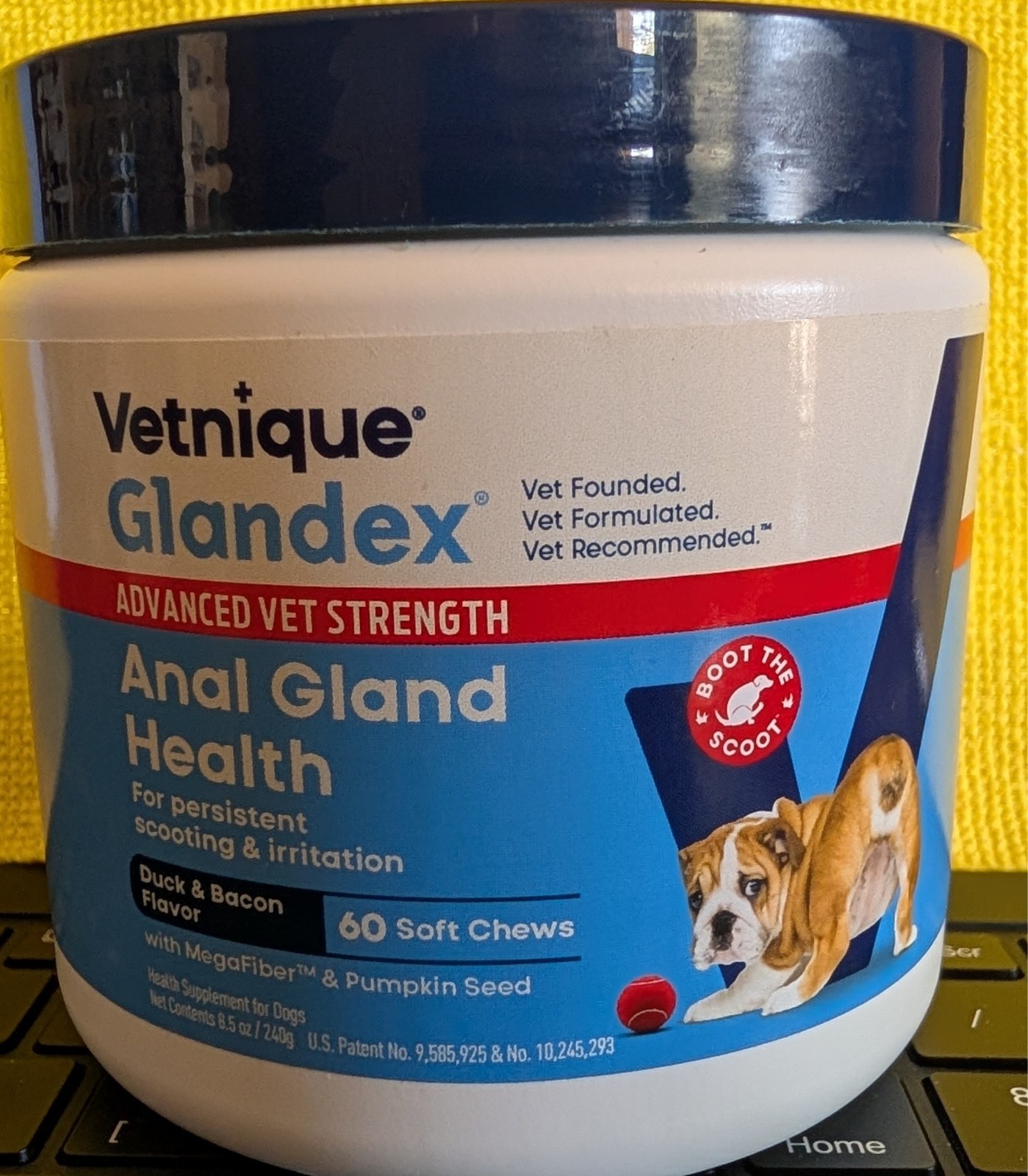 Vetnique GLANDEX Advanced ANAL GLAND Health For Dogs 60 Soft Chews EXP 10/2027