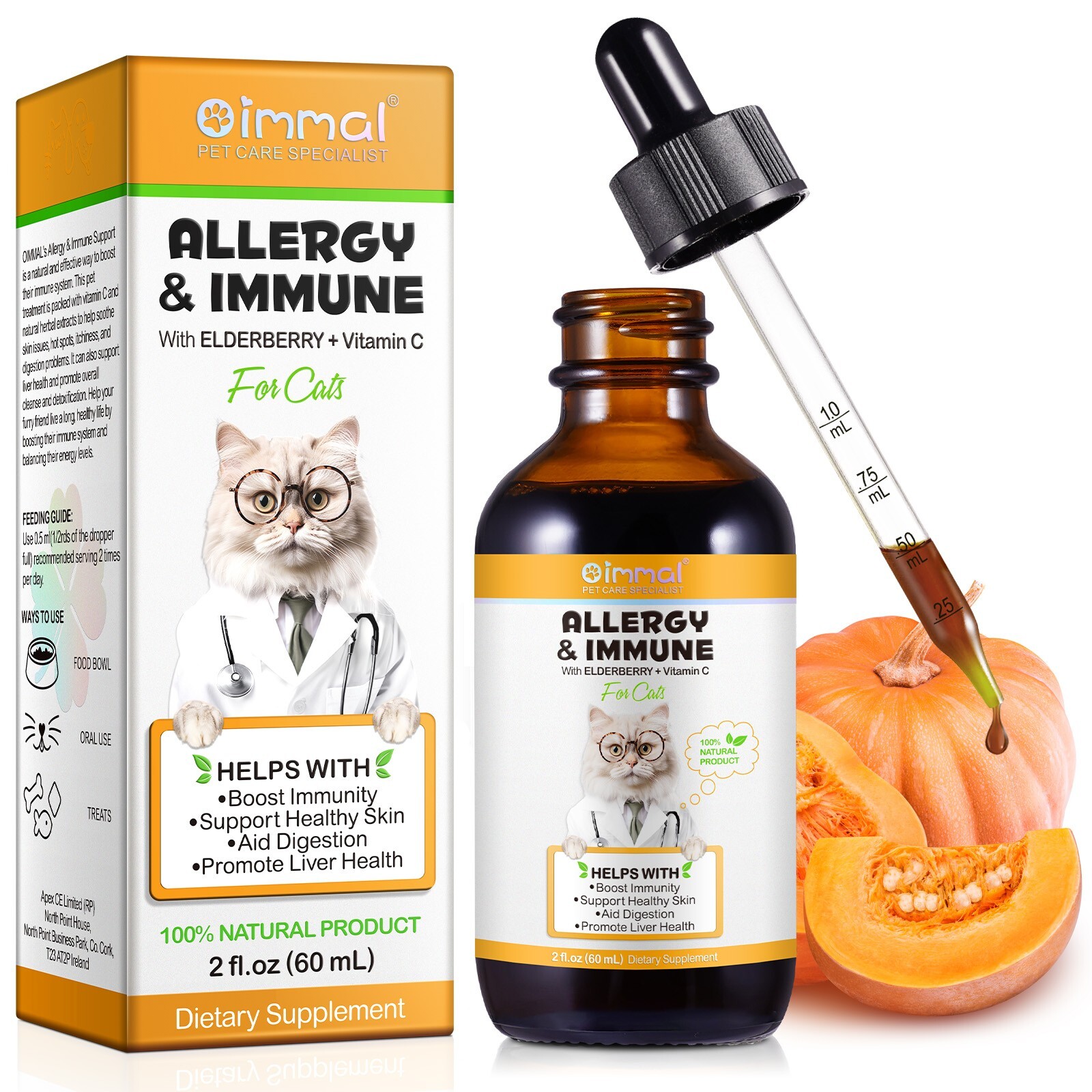 Allergy Relief for Cats | Helps to Naturally Support Allergy & Itch Relief for C