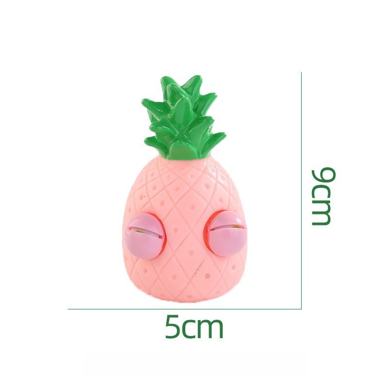 Pineapple Decompression Explosive Eye Pinching Simulation Fruit Squeezing Glare