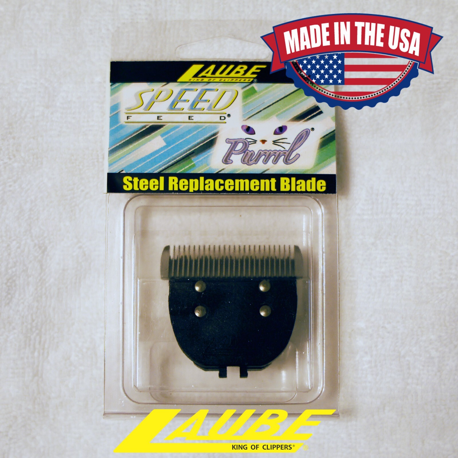 Replacement Adjustable Blade for Laube Speed Feed or Purrrl Clipper Trimmer