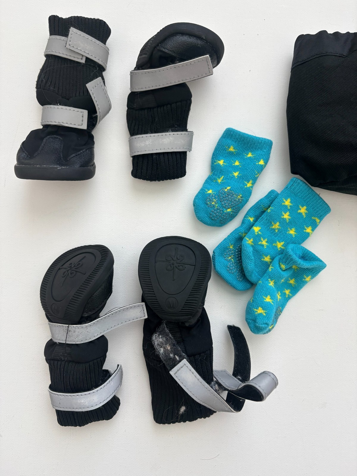Medium Dog Hardwood Floor Shoes Non slip socks