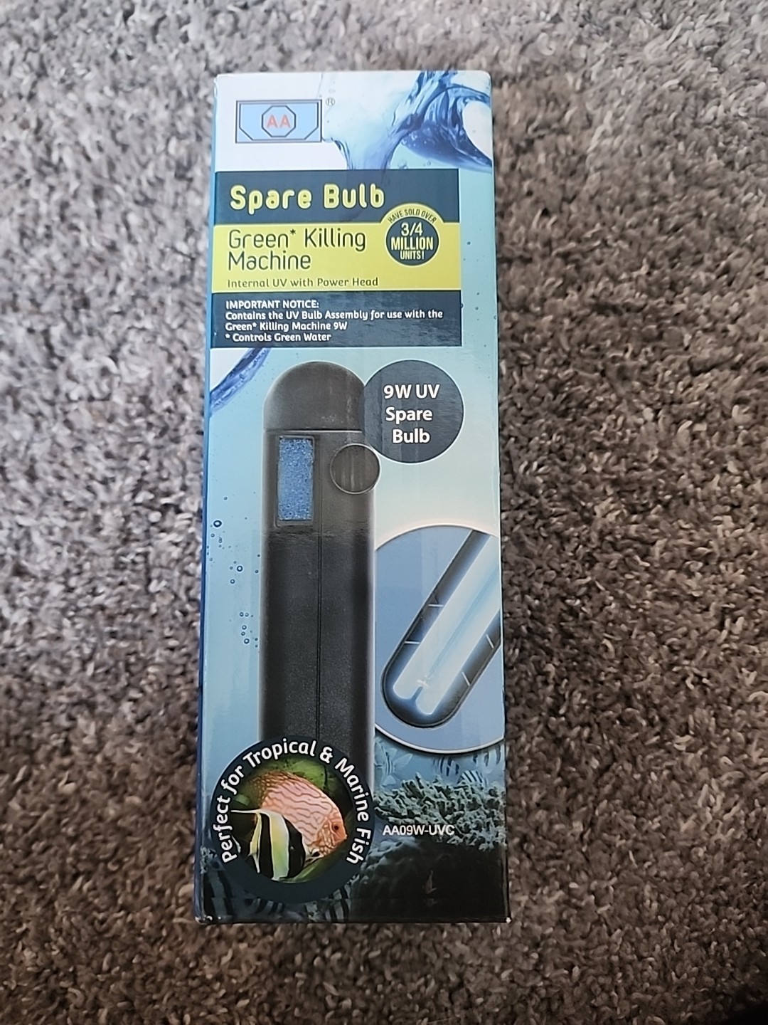 Green Killing Machine UV Spare Bulb, 9W