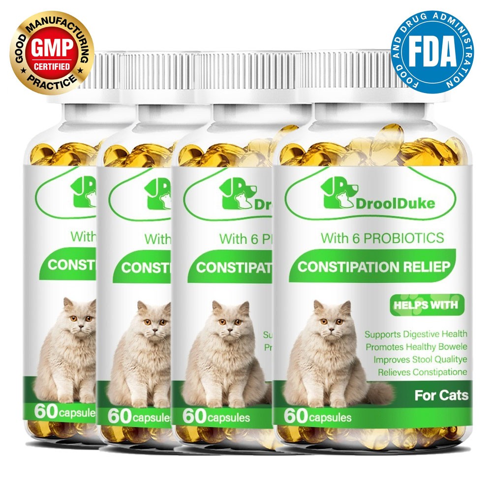 4 bottles of Cat Comfort Defecation Expert – Gut Health Guardian Capsules 4*60pc