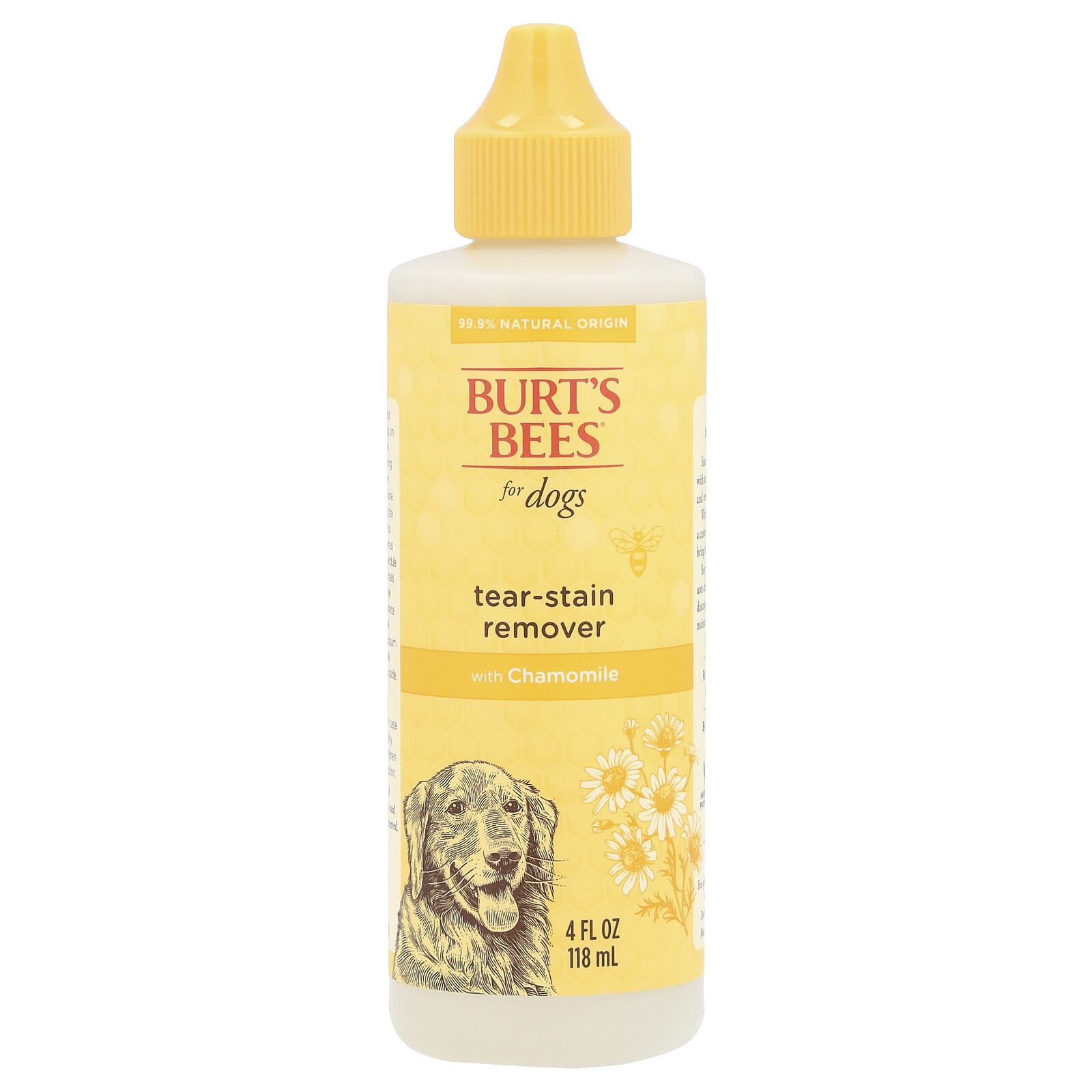 Tear-Stain Remover with Chamomile, For Dogs, 4 fl oz (118 ml)