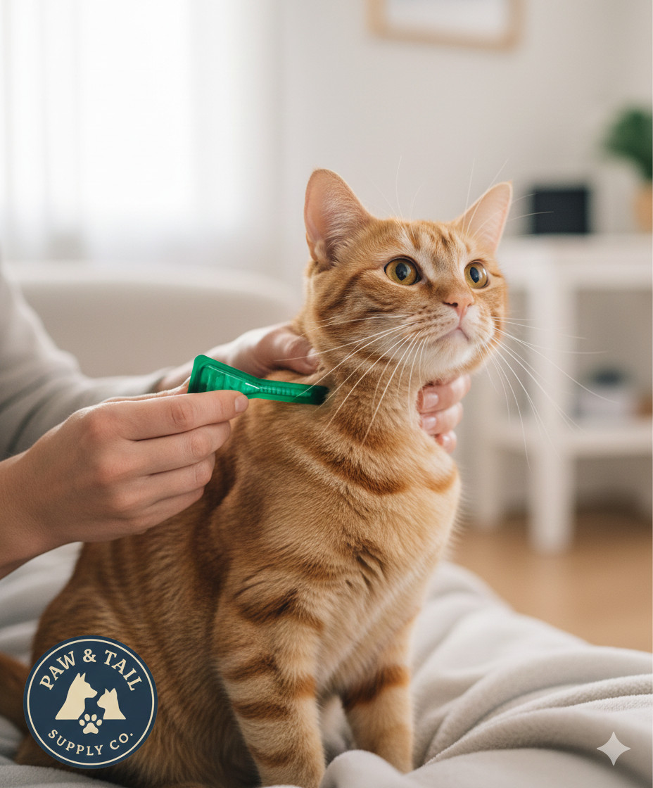 Frontline Plus for Cats 3 Pack Flea Tick Treatment Kills Eggs & Larvae