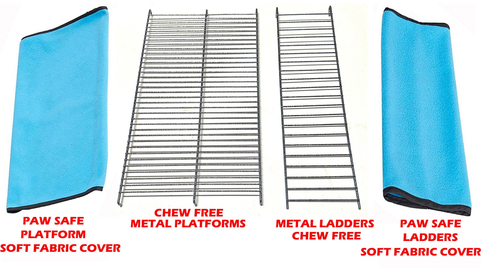 Sugar Glider Rat X-Large Cage Double Unit 1/2-inch Bar Chinchilla Mice Squirrel