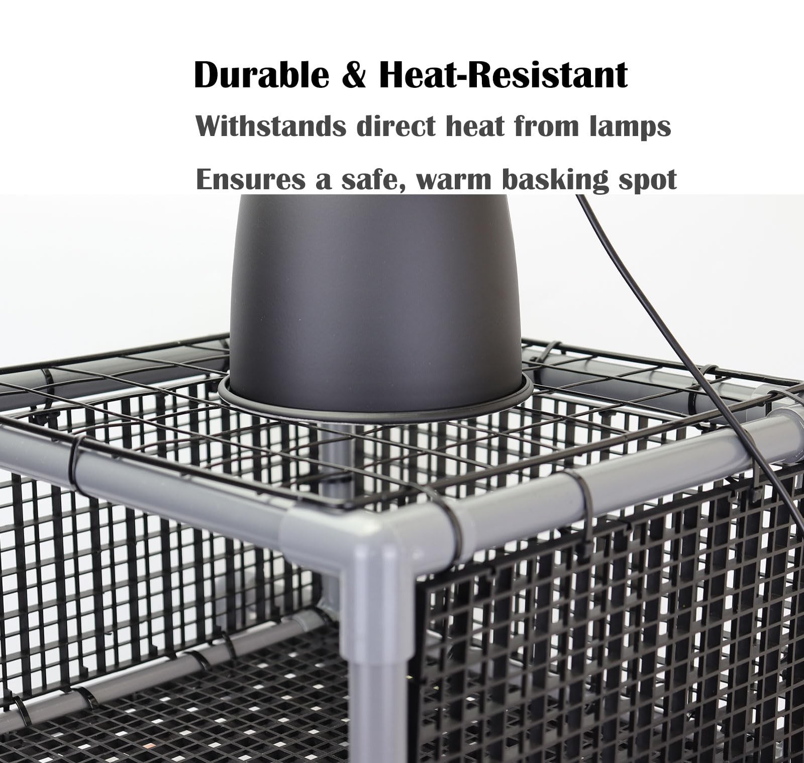 Extra Large Turtle Basking Platform, Heavy-Duty Above Tank Dock & Ramp for Aq…