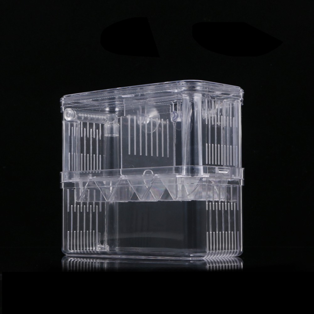 Fish Hideaway Transparent Breeding Box Brine Shrimp Eggs Incubator