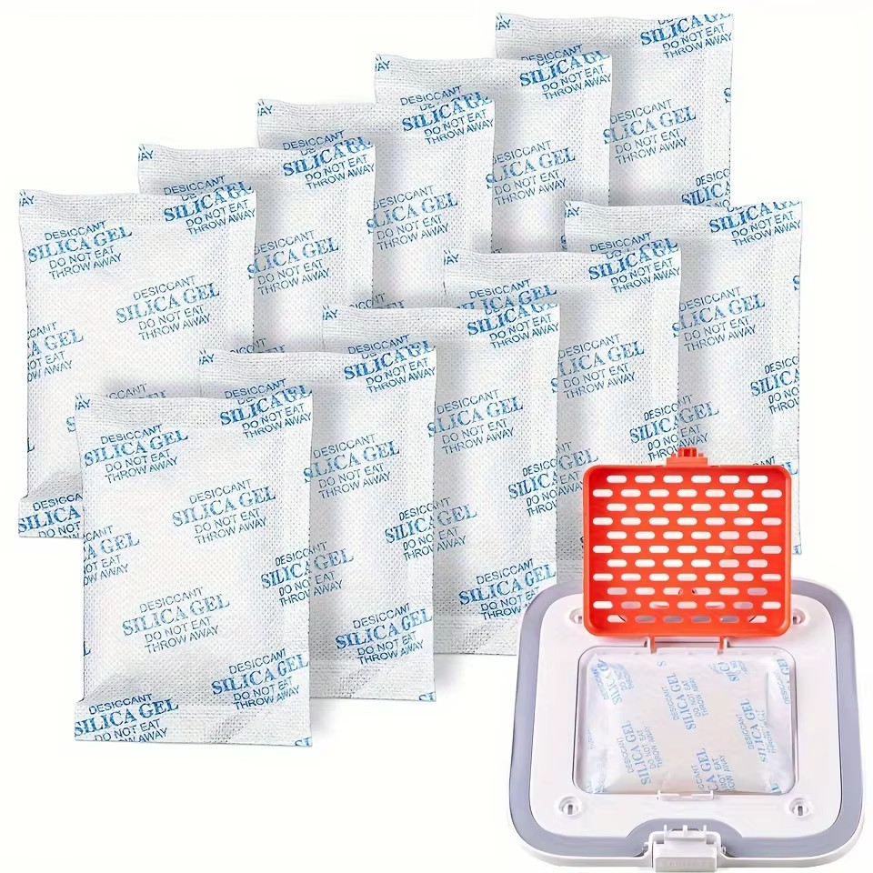10 Packs Replaced Desiccant 20 Gram for All Smart Petkit Cat Dog Feeders, Silica