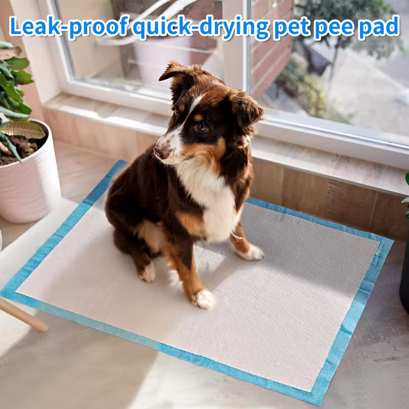 24×24 Inch Dog Training Pads 200 Pack Heavy Absorbency Mats for Senior & Puppy