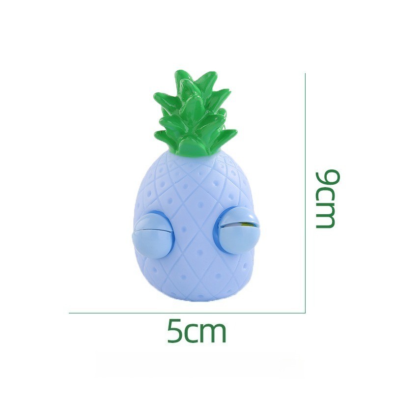 Pineapple Decompression Explosive Eye Pinching Simulation Fruit Squeezing Glare