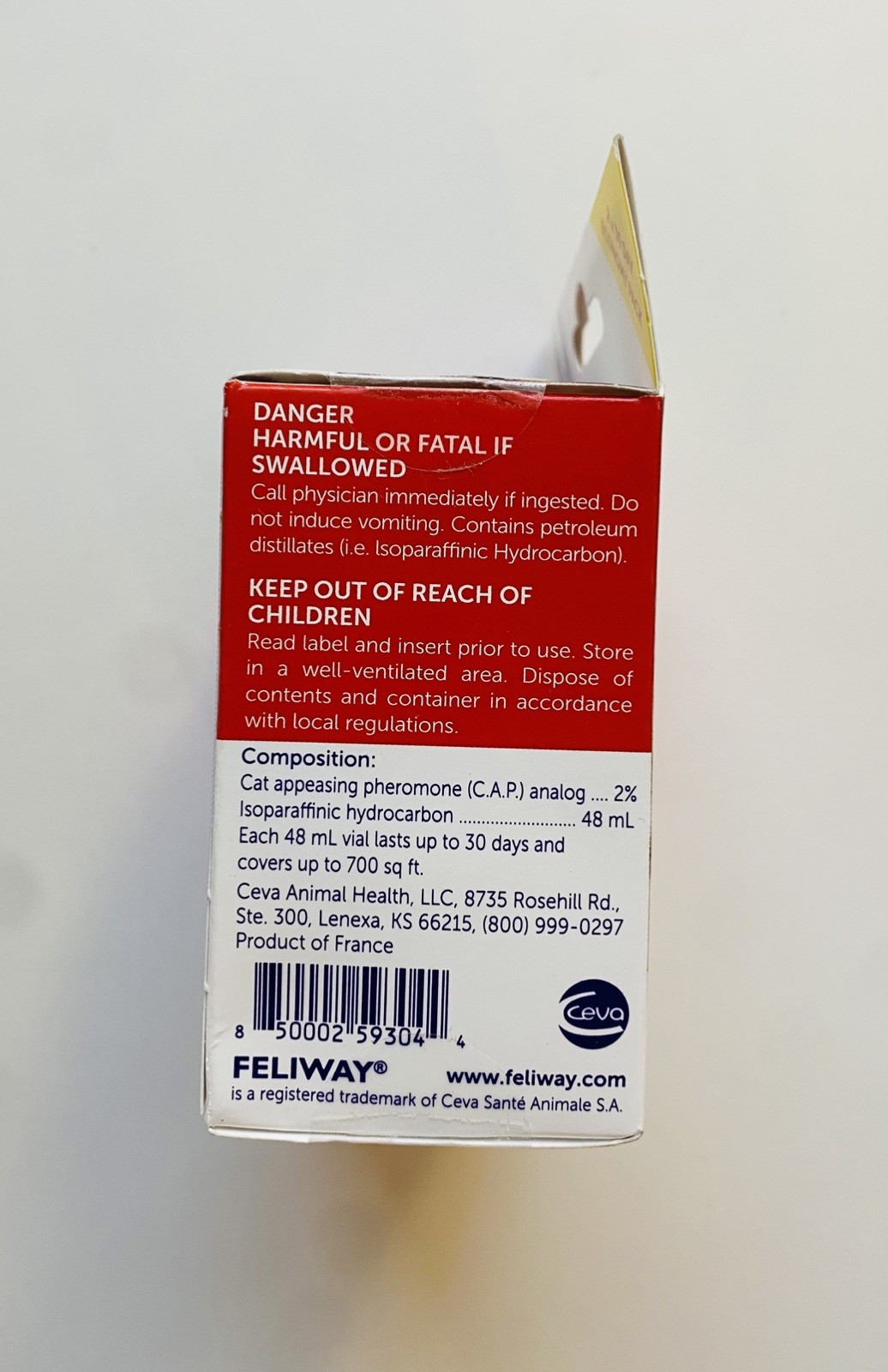 FELIWAY Multicat Cat Calming 30 Day Diffuser Refill, 2 Pack EXP 03/2028