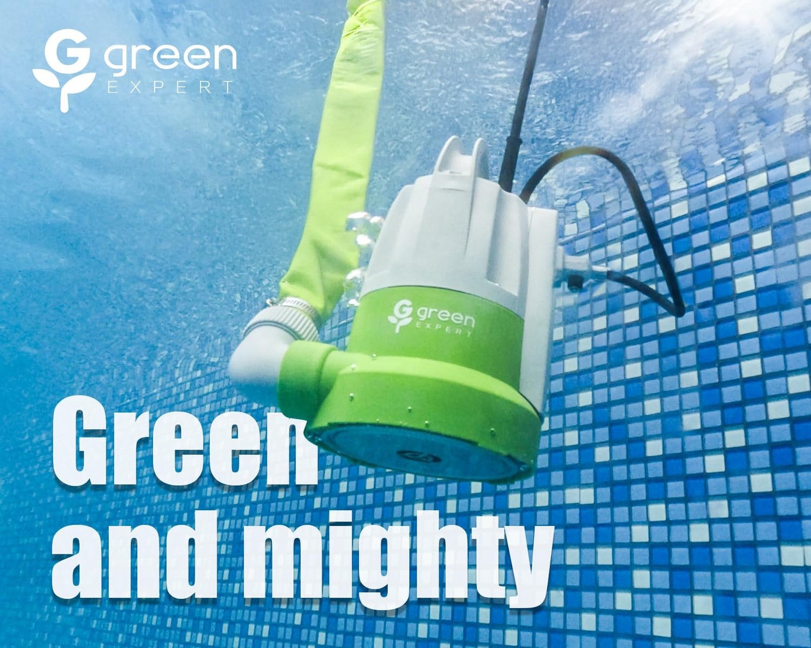 Green Expert 1/3HP Submersible Sump Pump with Water Sensor Switch, Low Water …