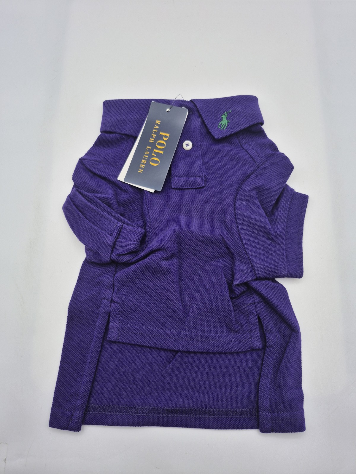 Polo Ralph Lauren Dark Purple Polo Shirt for Dog Size Large Brand New with Tag