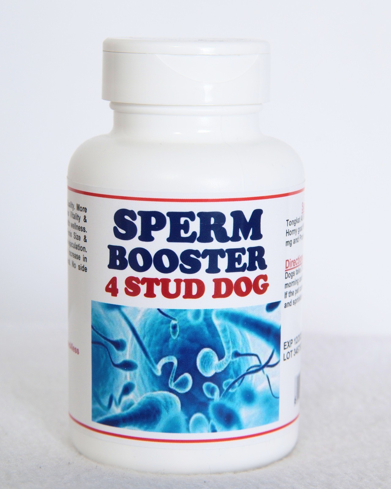 SPERM BOOSTERS FOR STUD DOG (120 Capsules – Made in USA) BUY CHEAPLY PAY DEARLY
