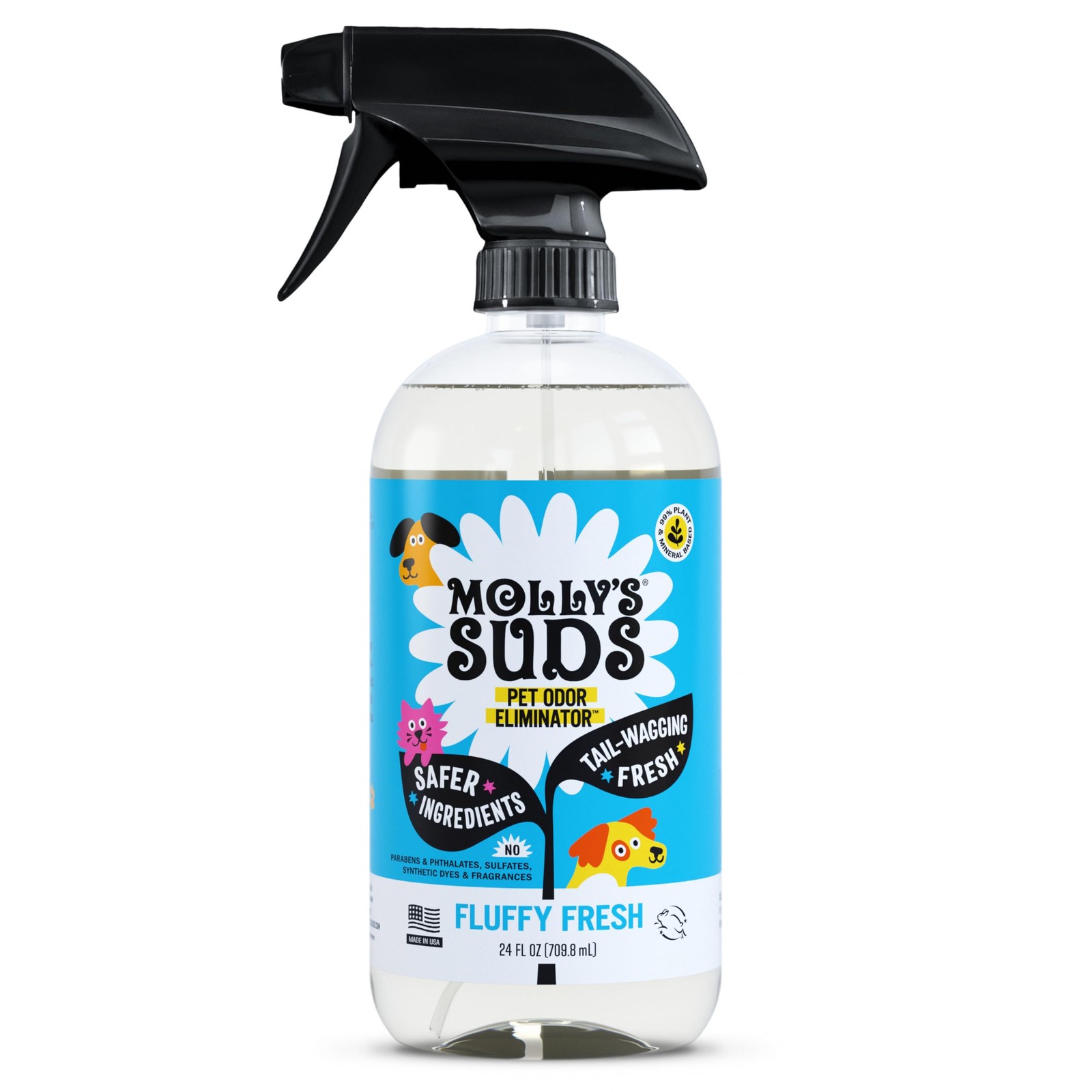 Pet Odor Eliminator Spray for Dog and Cat Urine, Carpet Stains, and Strong Sm…