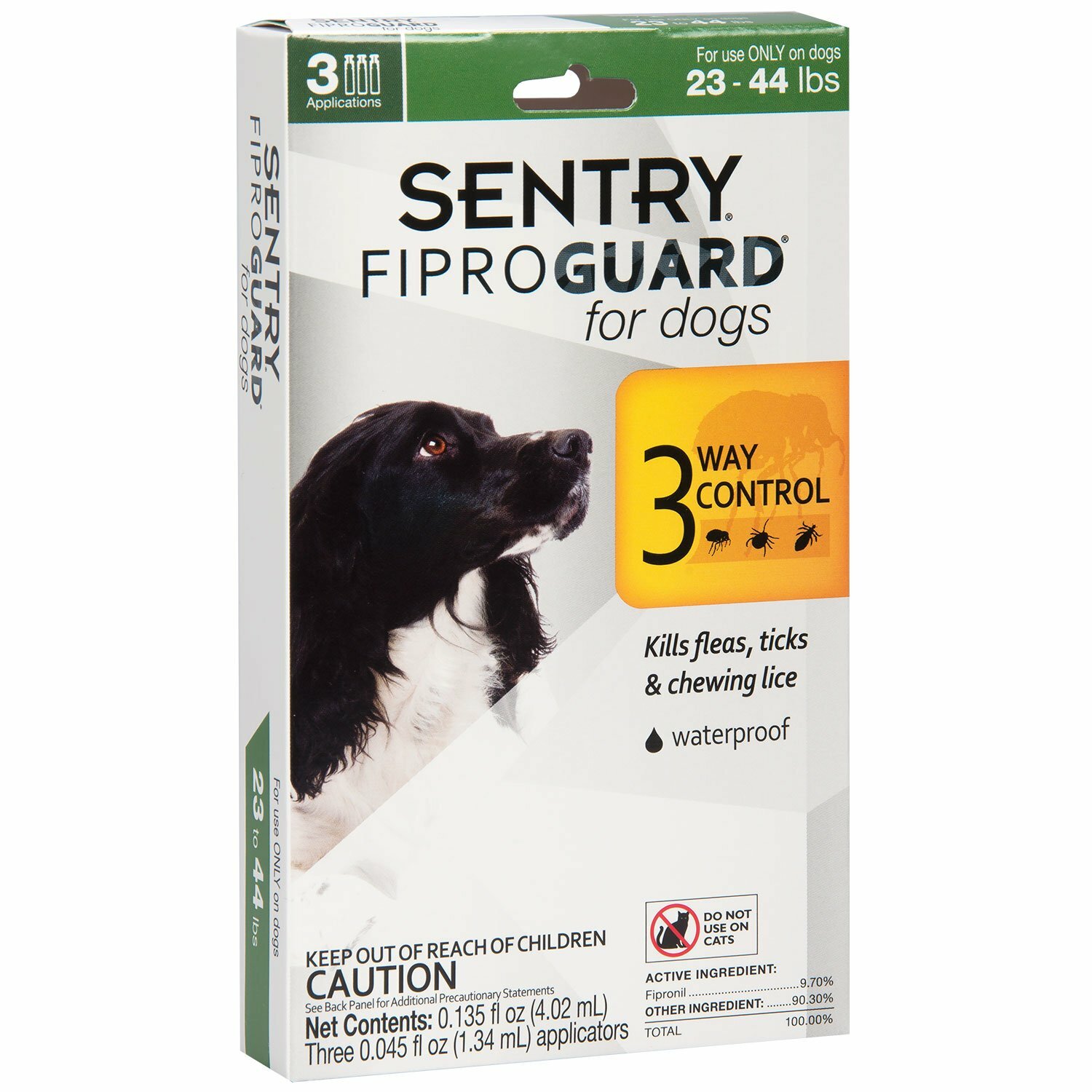 Dog Flea Tick Lice Treatment Control Medicine 3mos For Medium Dogs 23 – 44 Lbs