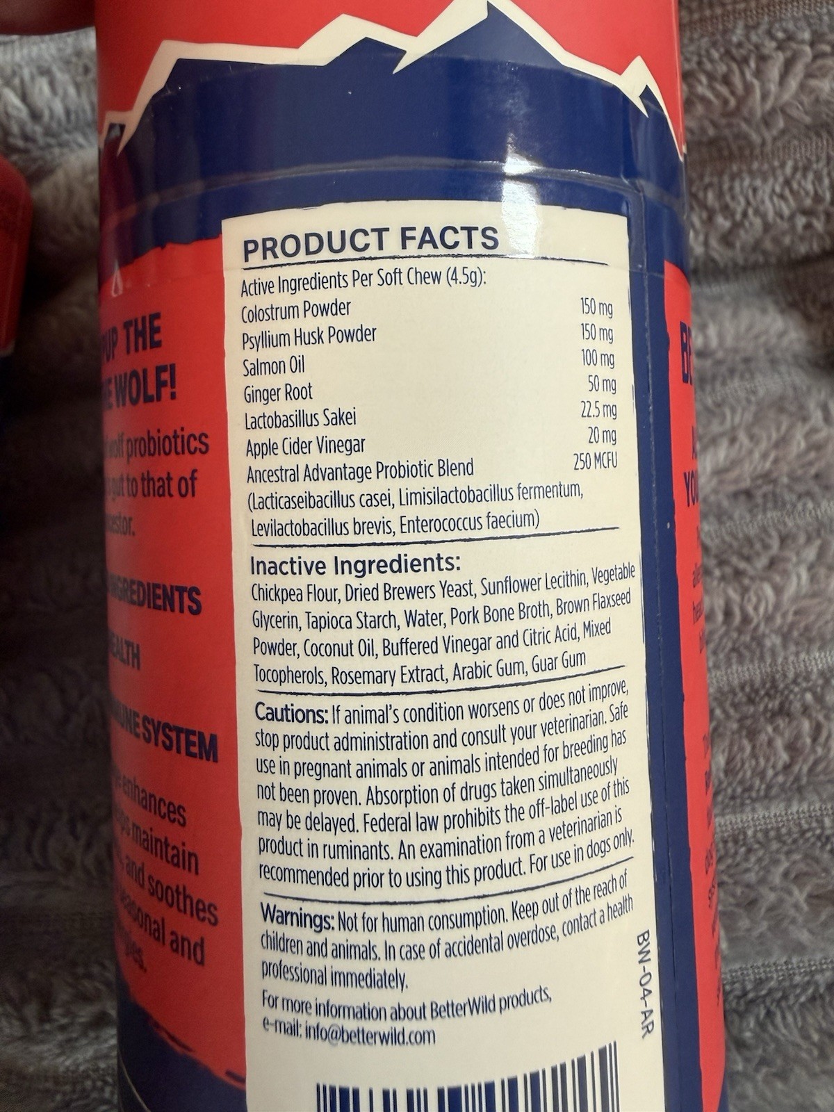BetterWild Allergy Relief Soft Chew Supp for Dogs 30 Count Lot of 2 Exp 02/2028