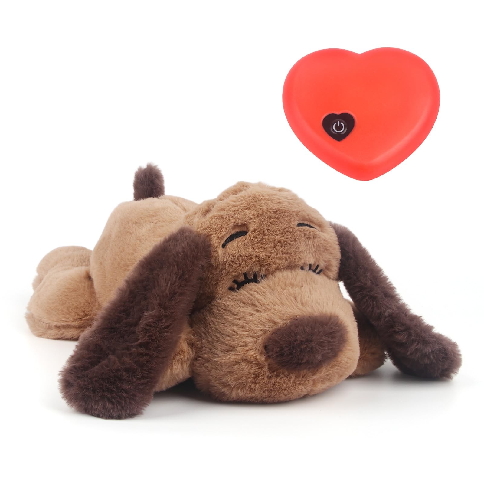 Heartbeat Puppy Toy Dog Anxiety Relief Calming Aid Heartbeat Stuffed Animals …