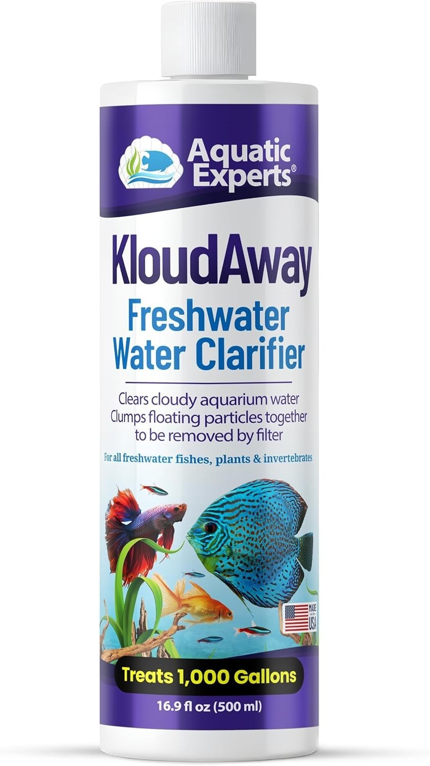 KloudAway 500 ml Aquarium Water Clarifier – Fast-Acting Cloudy Water Solution