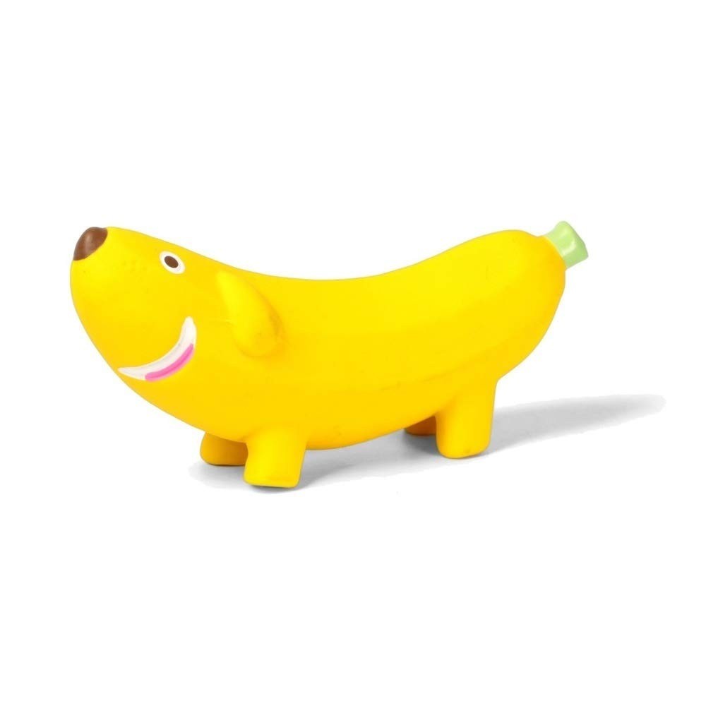Cloveru Dog Squeaky Toys Safe Latex Rubber Dog Chew Molar Toy Interactive Toy