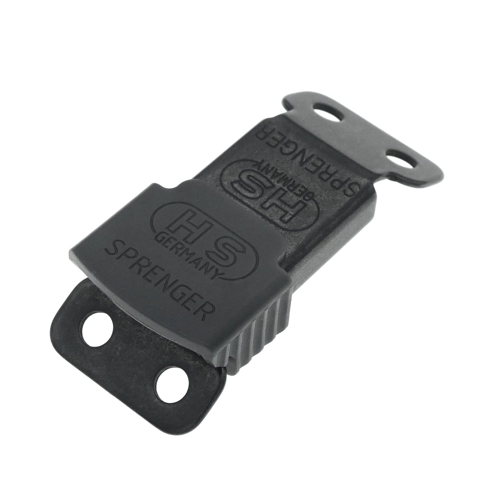 Sprenger Herm Black Stainless Steel ClicLock Buckle Quick 3.0/3.2mm,