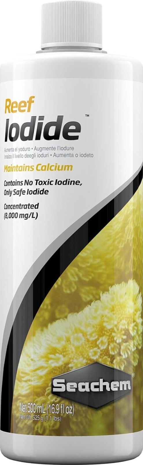 Reef Iodide 500ml Aquarium Conditioner – Safe Iodide for Corals & Invertebrates