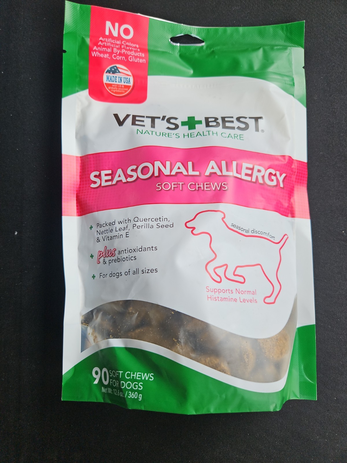 Vet’s Best Seasonal Allergy 90 Soft Chews for Dogs 5/2028