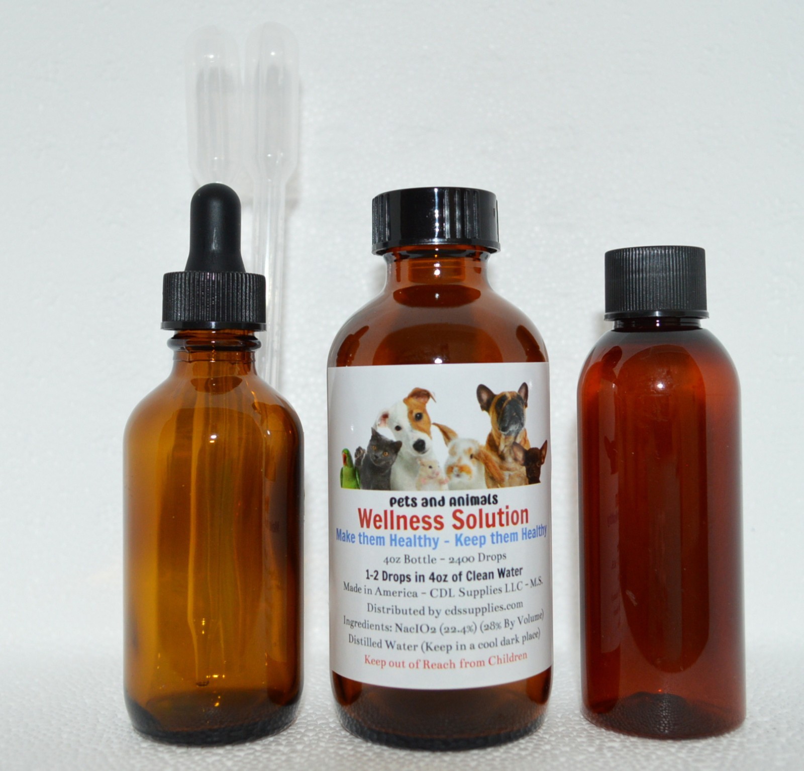 Wellness Solution CDS for Pets 2400 Doses See the difference in 3-7 days