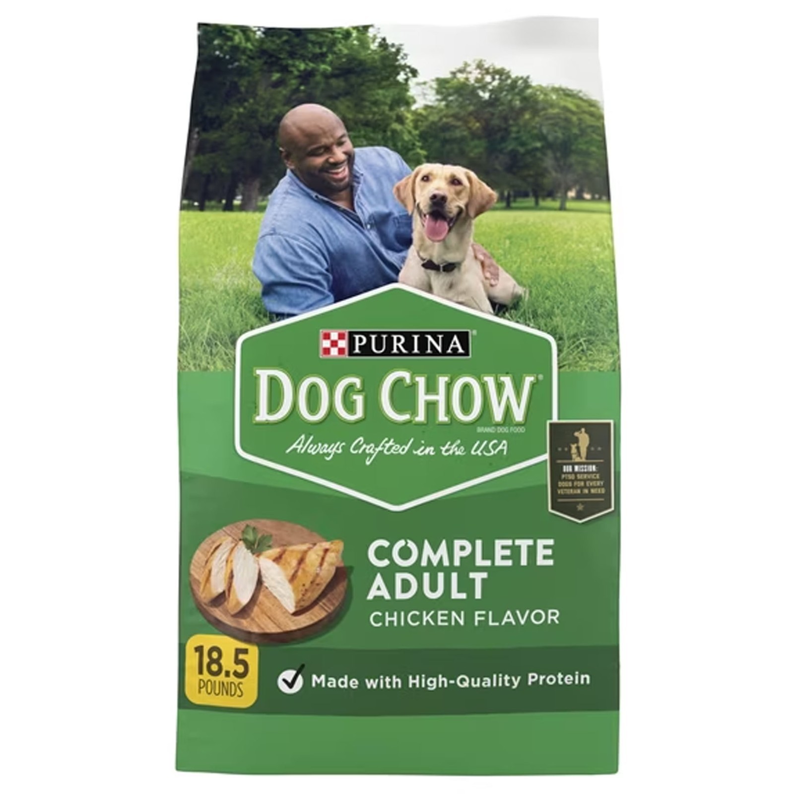 Purina Dog Chow Complete, Dry Dog Food for Adult Dogs High Protein FREESHIPS