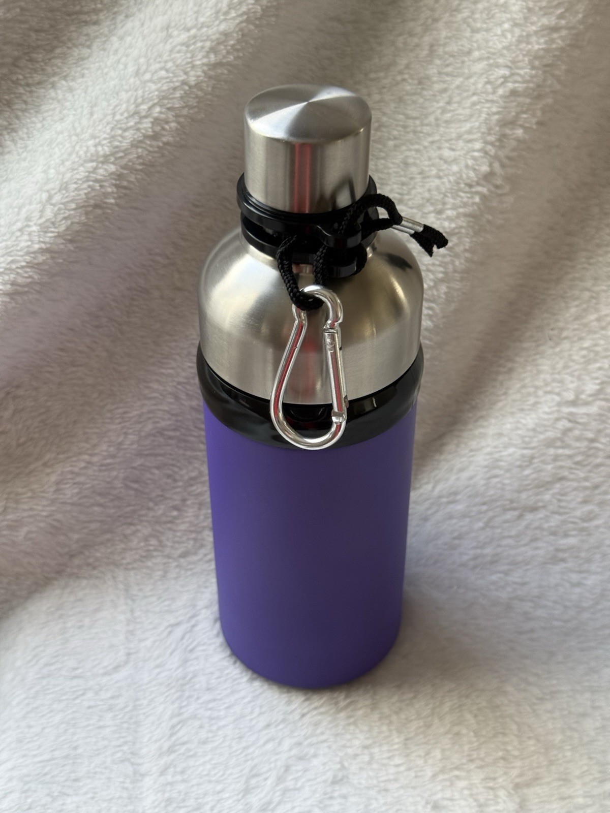 16 oz. Puppy Purple Stainless Steel Pet Dog Water Bottle – Good Life BPA-Free