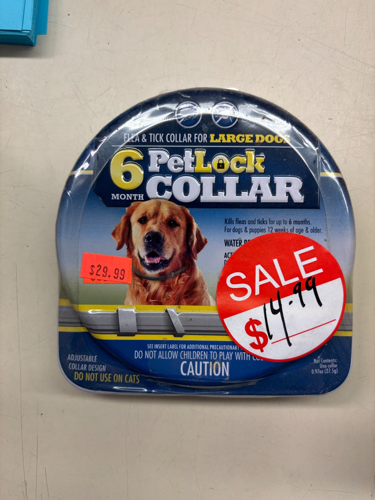 Petlock NIB Flea Treatment for Large Dogs 89-132 Lbs 6 Month Supply