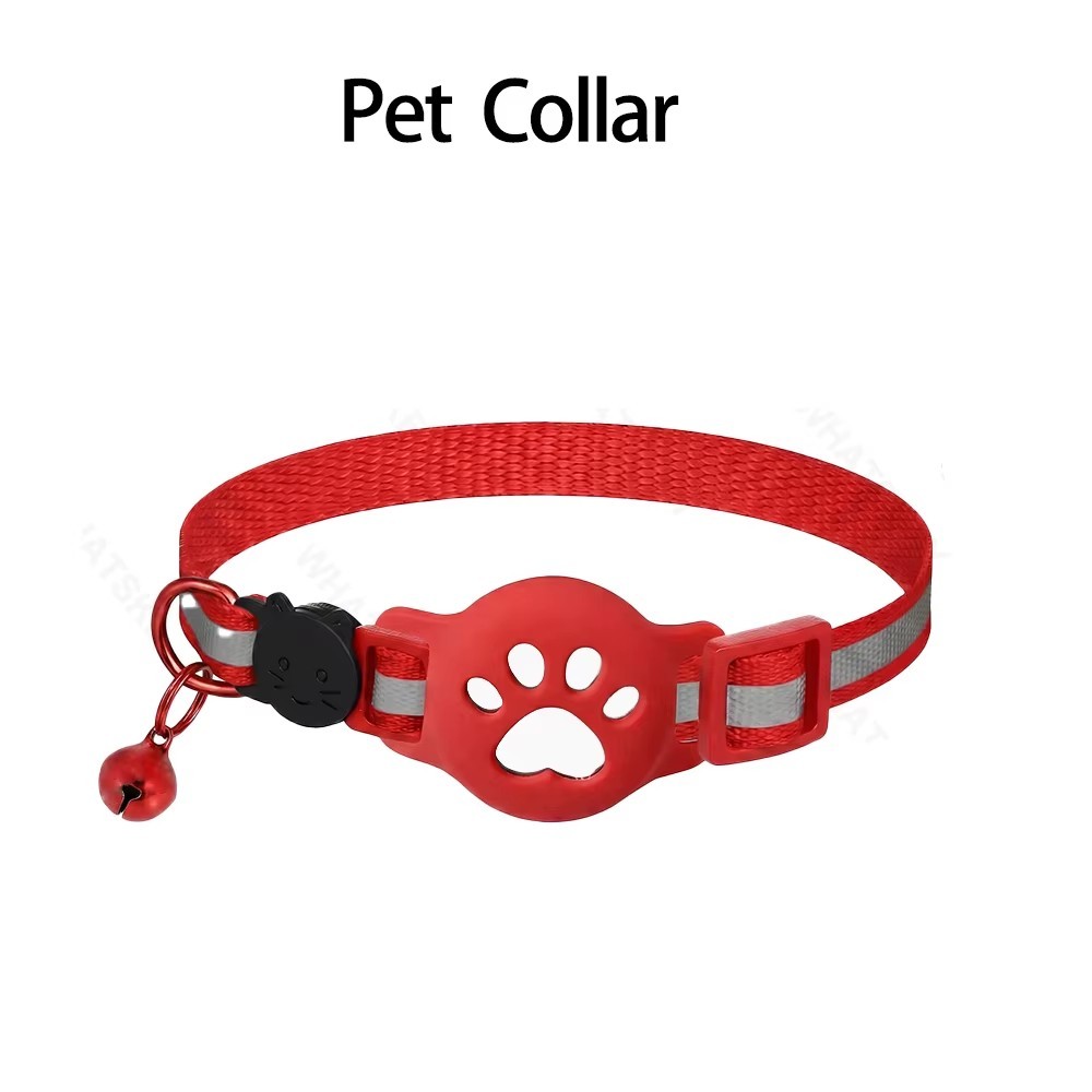GPS Pet Tracker Collar for Dogs Cats Google Find My Android Locator Adjustable