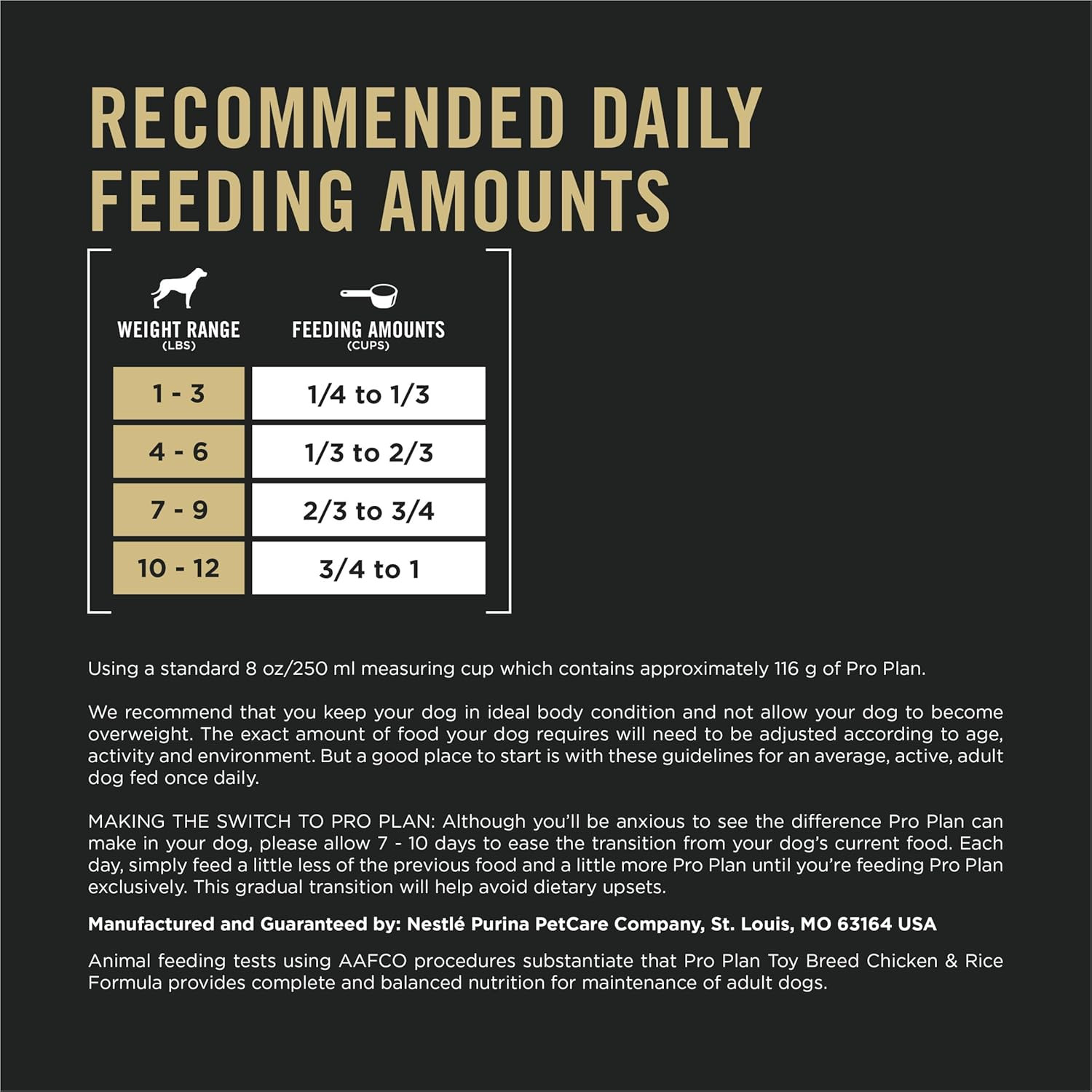 Purina Pro Plan Toy Breed Dog Food, Chicken and Rice Formula with Guaranteed Liv