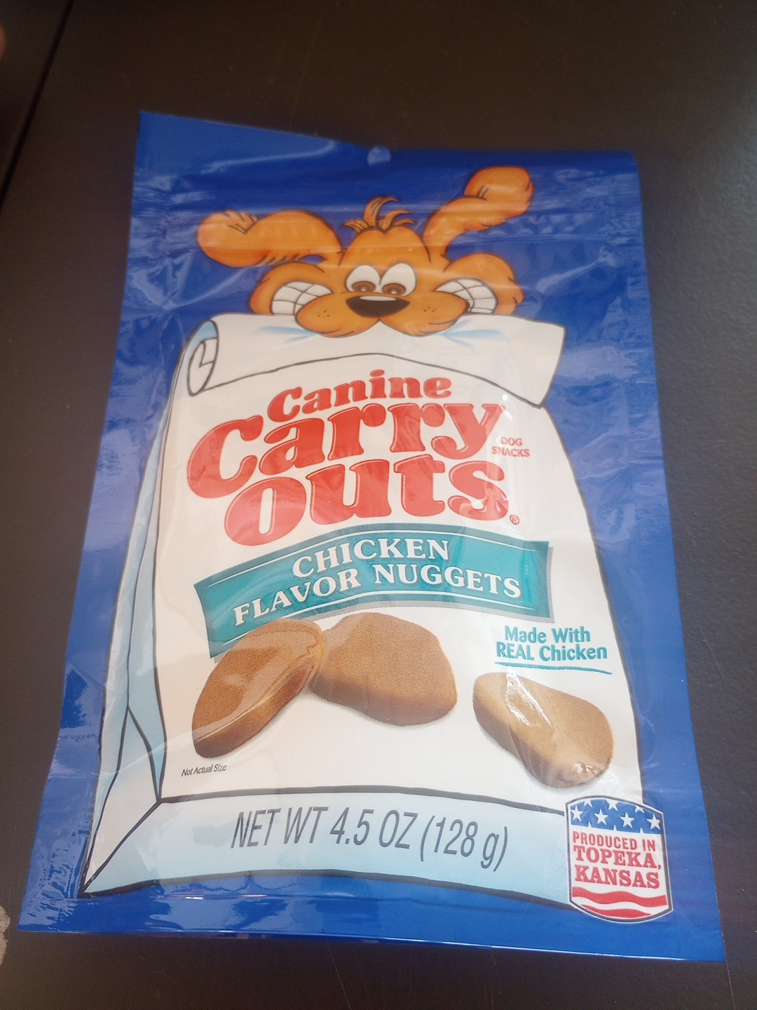 Canine Carry Outs Chicken Flavor Nuggets Dog Snacks Treats 4.5 Oz