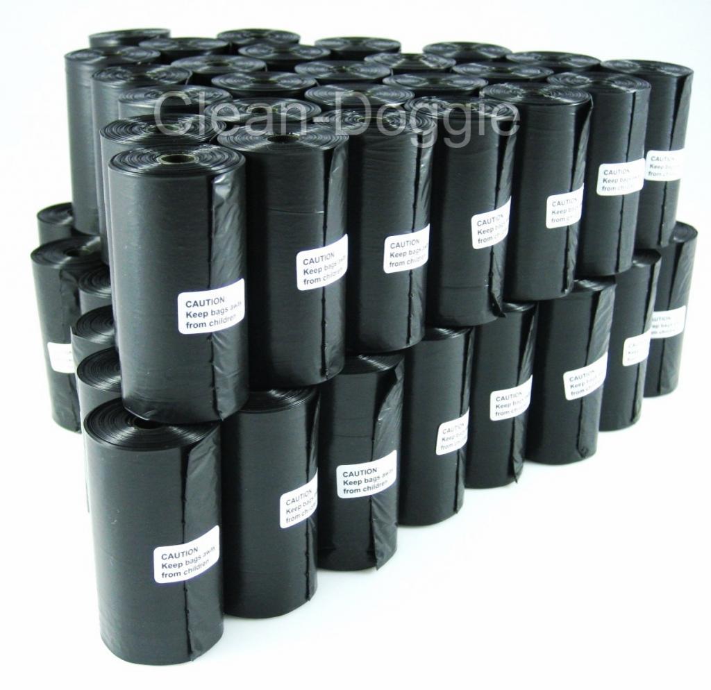 2000 Dog Waste Poop Bags 12 Microns Un-Scented Strong, Economical FREE SHIPPING!