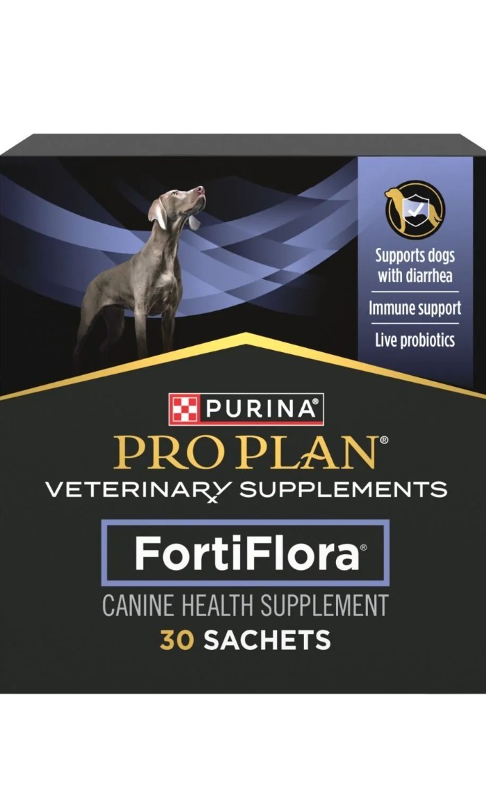 Purina FortiFlora Pro Plan Veterinary Probiotic DOG Supplement – 30 Sachets