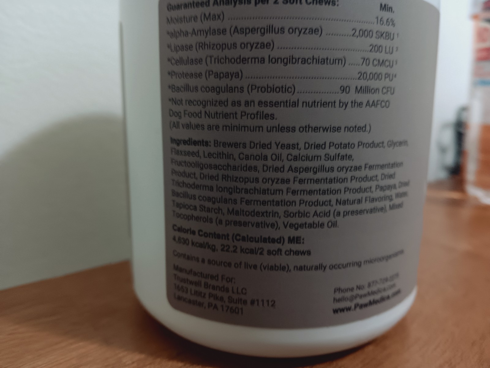 PawMedica Dog Probiotics and Digestive Enzymes, Probiotics for Dogs Made in U…