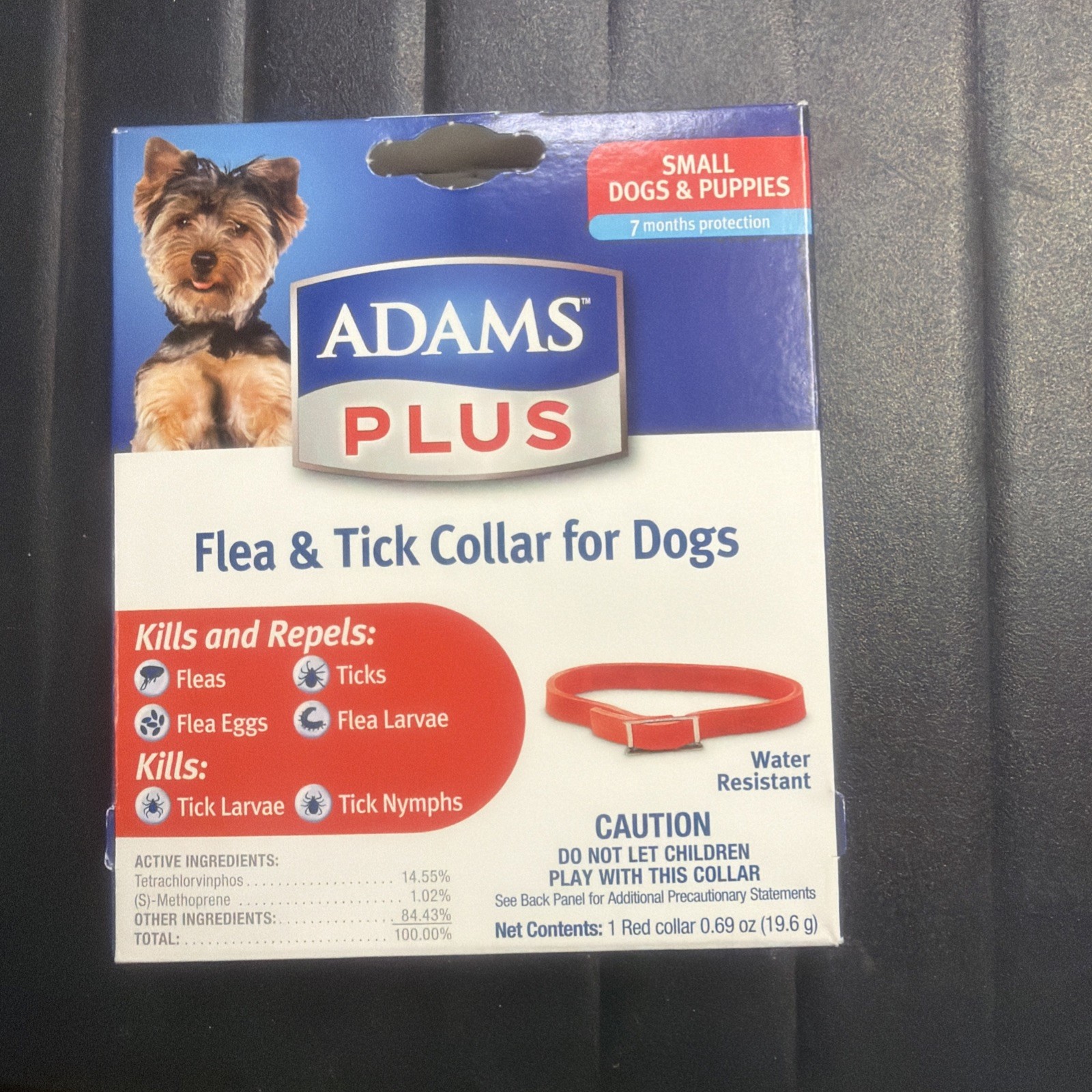 Adams Plus Flea Collar For Dogs, Small