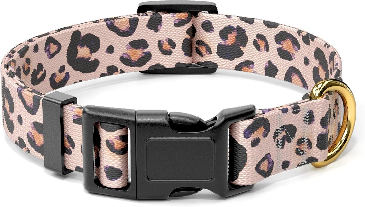 Heavy-Duty Adjustable Dog Collar for Medium Dogs – Quick Release & Soft Material