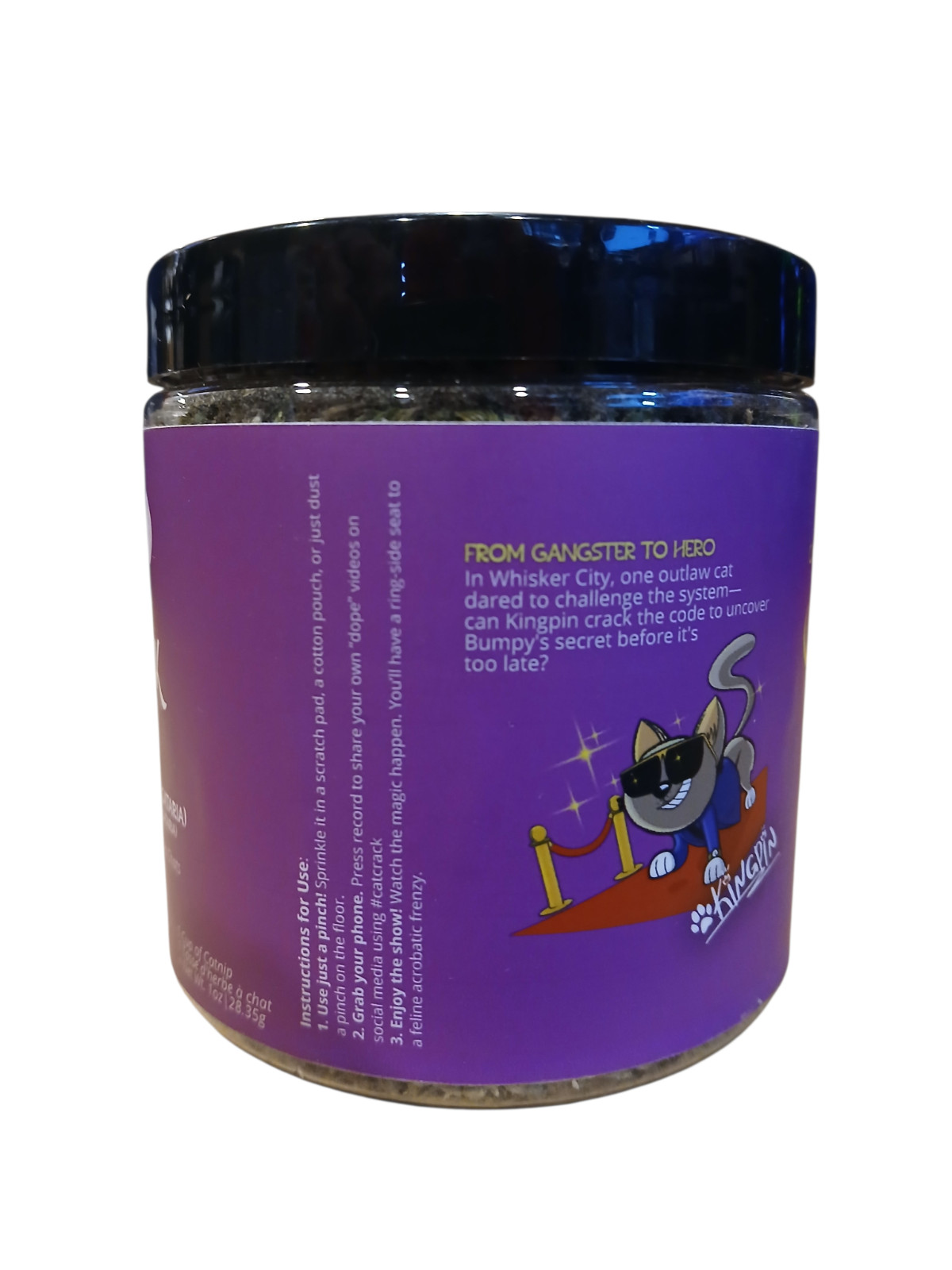 Cat Crack Catnip, Zoomie-Inducing Cat Nip Blend, North American Made & 100%