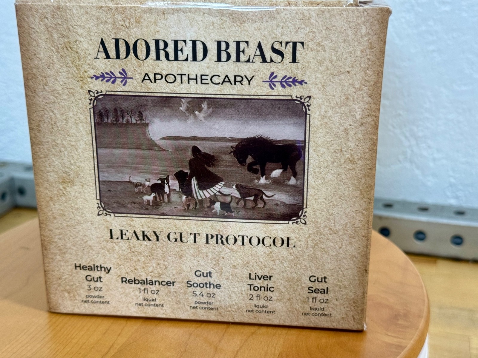 NEW ADORED BEAST Dog Leaky Gut Protocol – 5 Product Healing Process