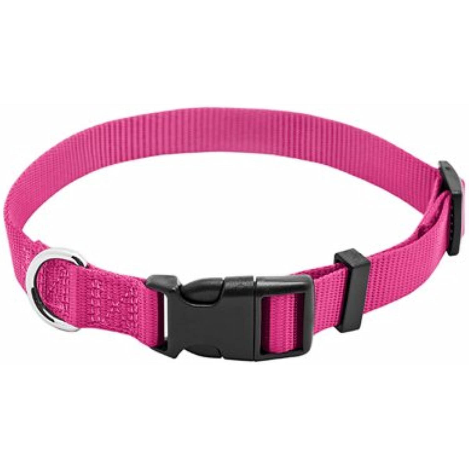 Westminster Pet Products Pet Expert 5/8″ x 16″ Pink Dog Collar, Variable Size