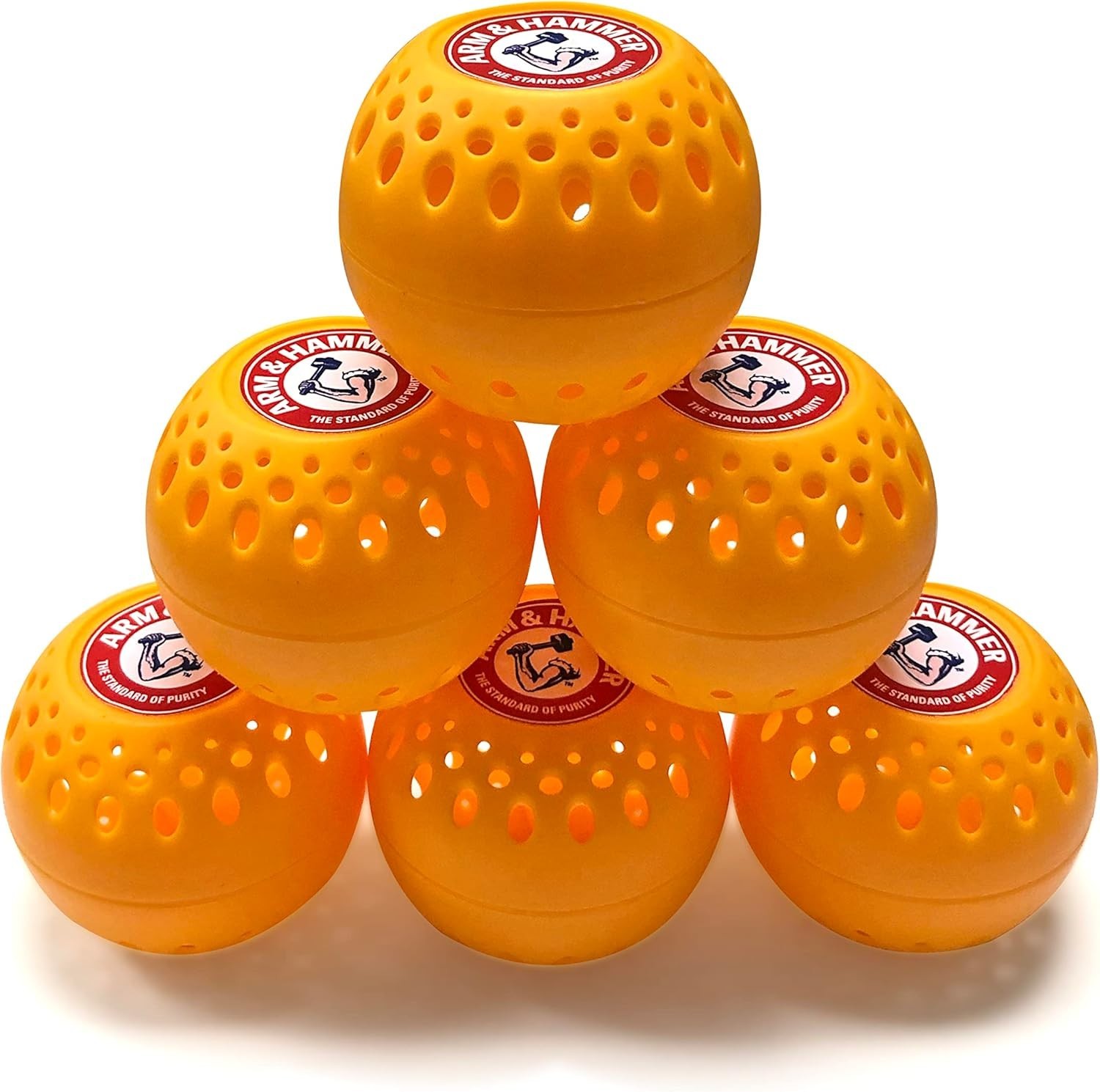 6-Pack Arm & Hammer Odor Busterz Balls – Clean Burst Scent, 60 Days Fresh