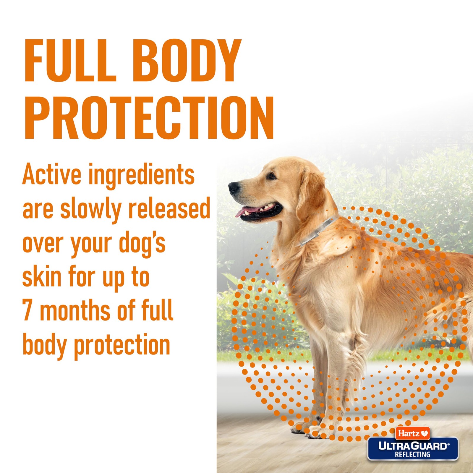 Collar antipulgas y garrapatas Hartz UltraGuard para perros 26 pulg proteccion