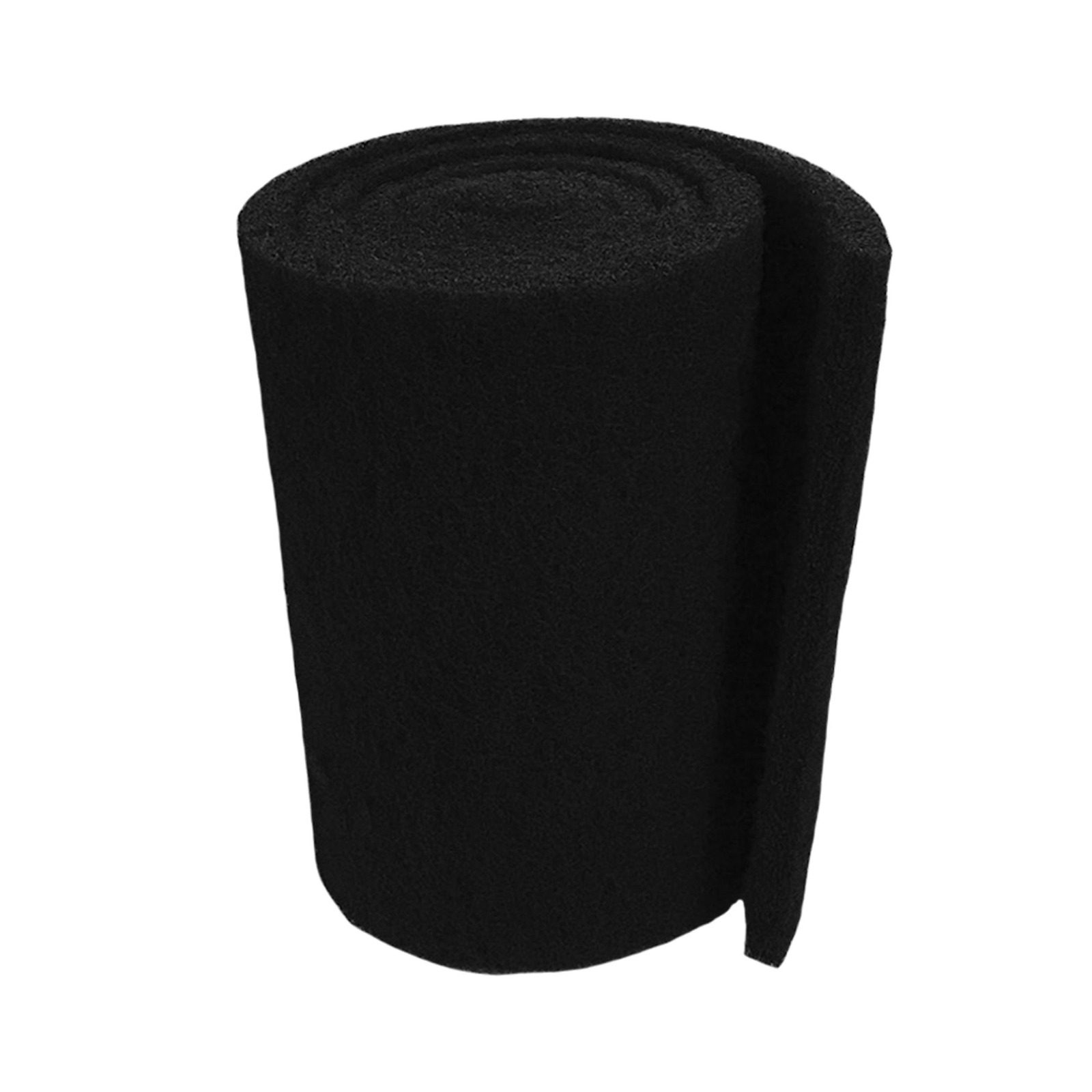 Classic KOI Pond Filter Pad – COARSE – Black Bulk Roll – 3/4″ to 1″ Thick