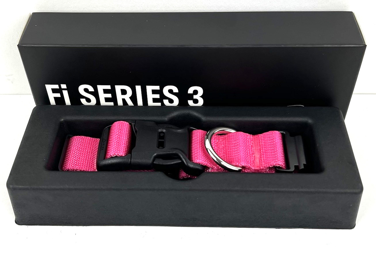 Fi Series 3 Band Run Wild Pink Sz Medium 12.5”-16.5” Dog Collar Replacement New