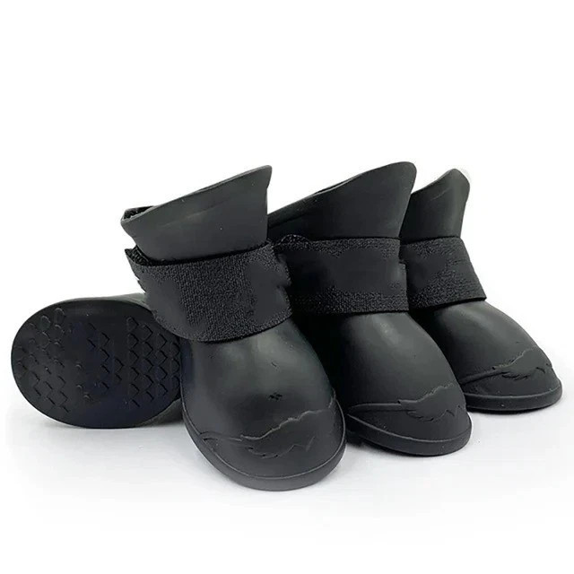 Waterproof Dog Boots Anti Slip Pet Shoes for Small Medium Large Dogs