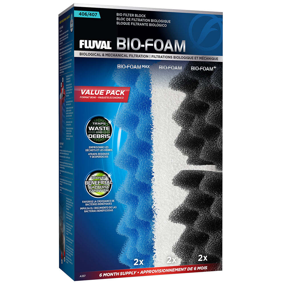 Fluval 406, 407 Bio Foam Value Pack
