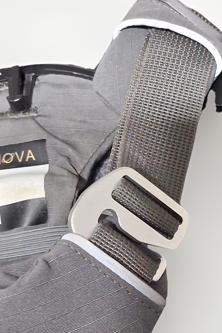 Petnova Dog Harness Medium Color Gray and Silver